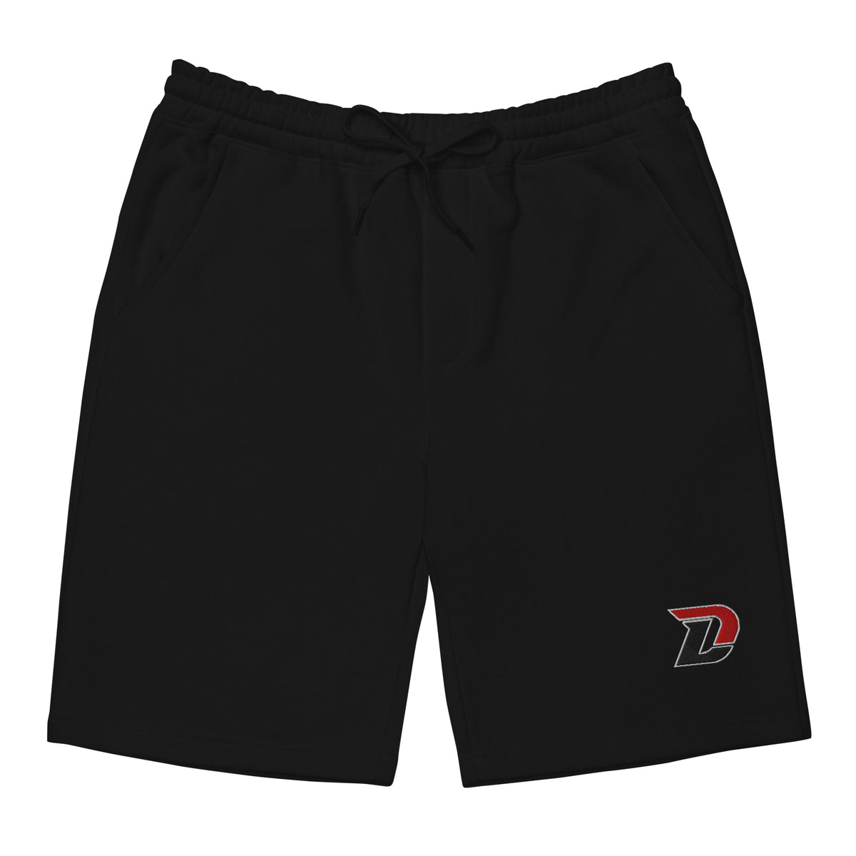 Embroidered Brand Logo Shorts