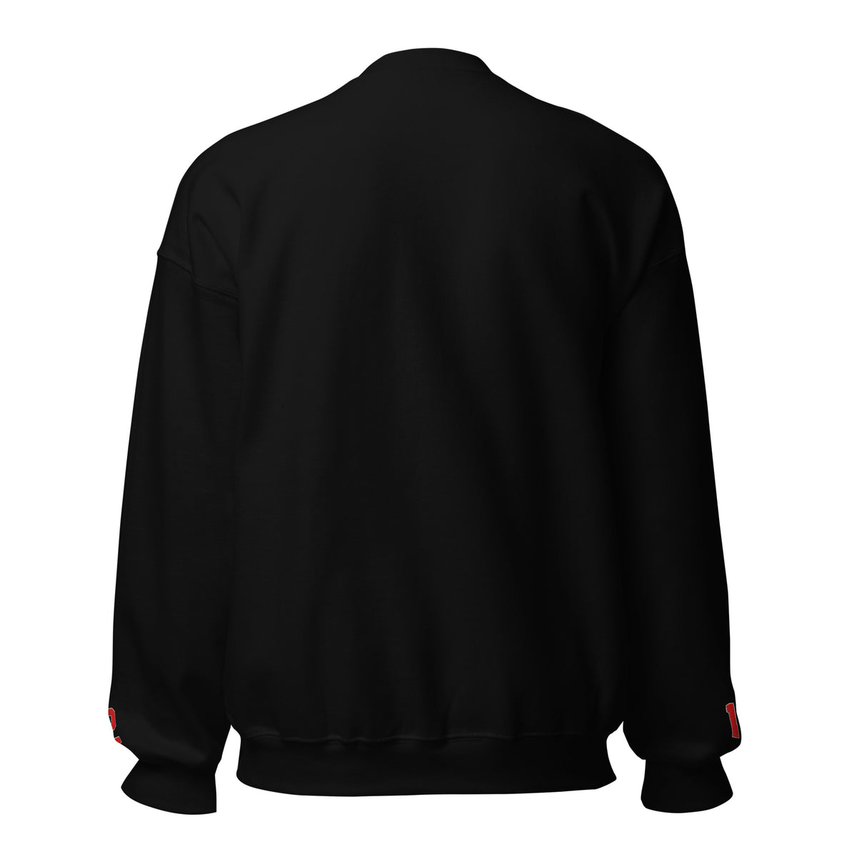 Embroidered Brand Logo Crew Neck